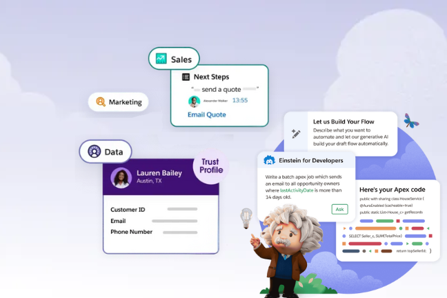 Salesforce Einstein Copilot: Gestión inteligente de Ventas y Marketing en la nube