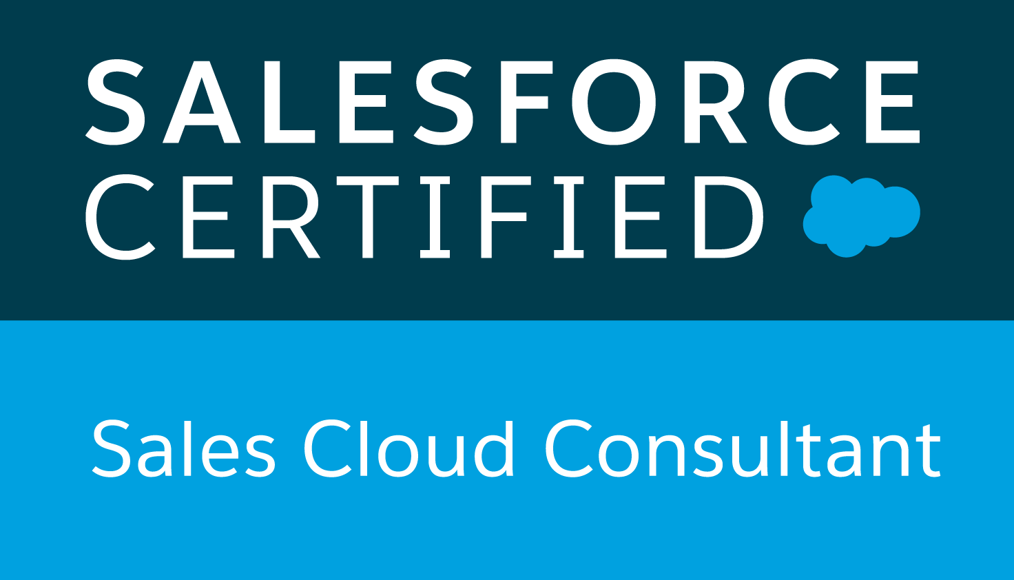 Logo Salesforce Sales Cloud Consultant